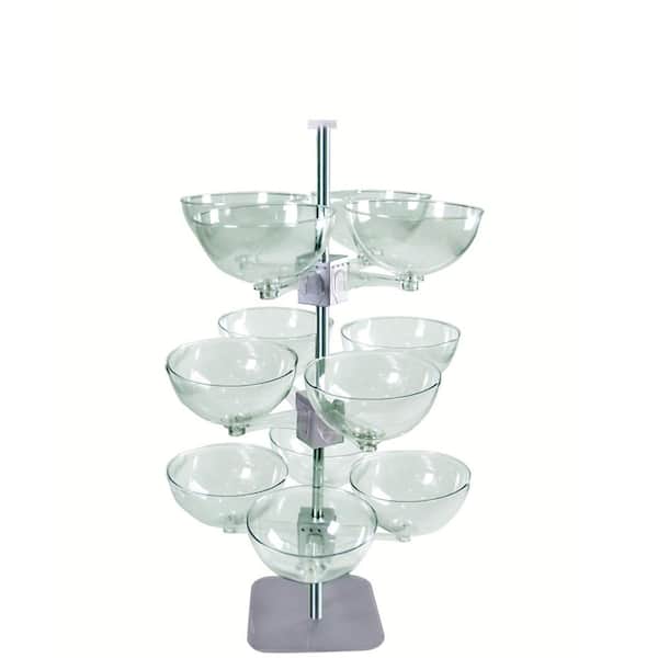 14 Pack of 1 14 Pack of 1 Azar Displays 750344 Quad Arm Bowl Tower 14 Pack of 1 14 Pack of 1 Azar Displays 750344 Quad Arm Bowl Tower