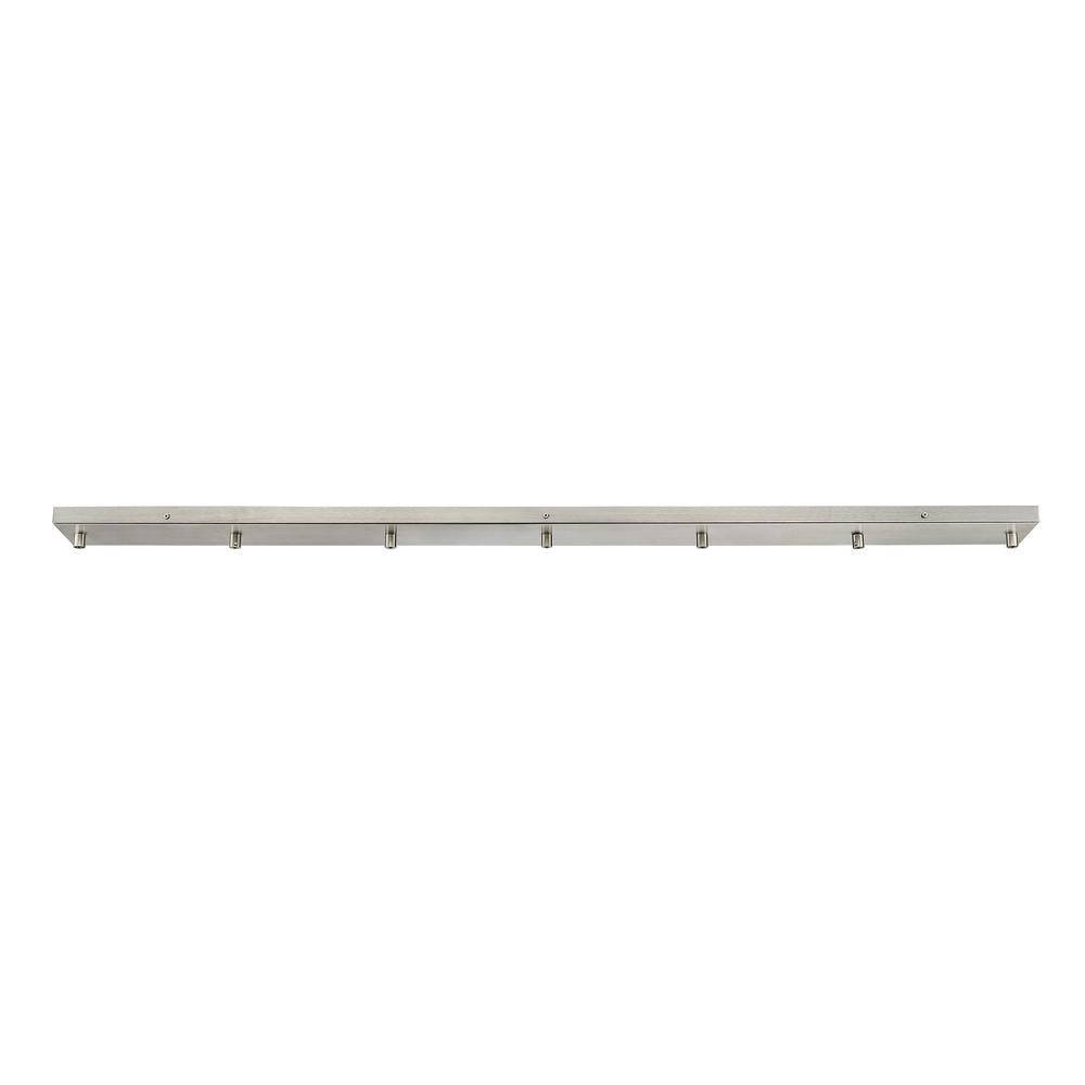 Brushed Nickel 54'' Multi Point LED Canopy
