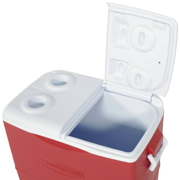 Rubbermaid Lunch Box Insulated Cooler Sidekick Model 2920 Red