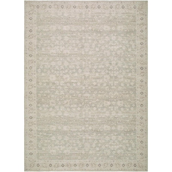 Nabela Noor Home Asha Sage Traditional Area Rug, 9 ft. 1 in. x 12 ft.