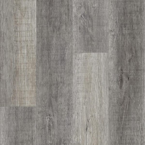 Cali Vinyl Pro Classic Gray Ash 7.12 in. W x 48 in. L Waterproof Luxury Vinyl Plank Flooring (23.77 Sq. ft)