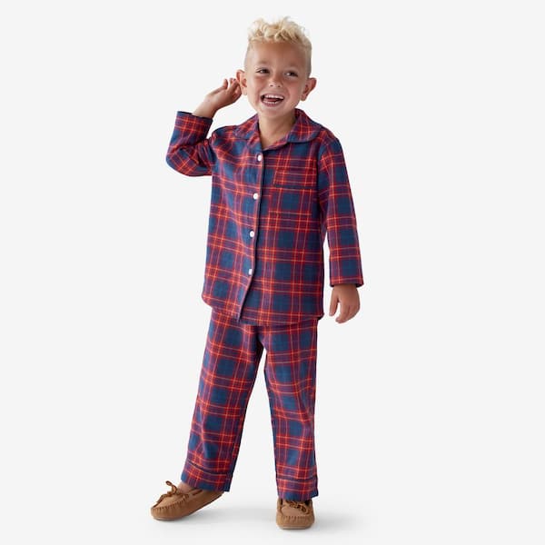 3t plaid pajamas