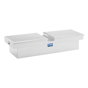 63 in. Bright Aluminum Gull Wing Crossover Truck Tool Box (Heavy Packaging)