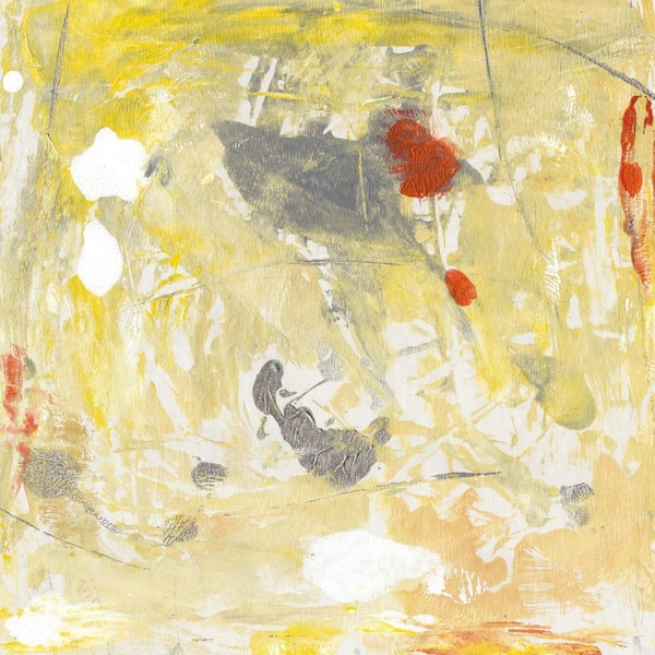 GIANT ART 84 in. x 84 in. "Lemon Jostle I" by Tim OToole Canvas Wall Art