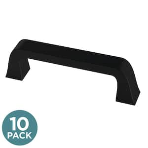 Classic Bell 3 in. (76 mm) Classic Matte Black Cabinet Drawer Bar Pulls (10-Pack)