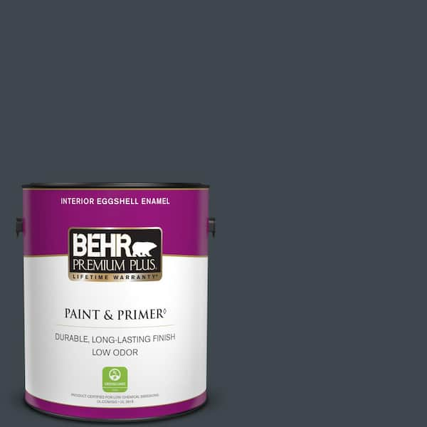 BEHR PREMIUM PLUS 1 gal. #PPU25-23 Winter Way Eggshell Enamel Low Odor Interior Paint & Primer