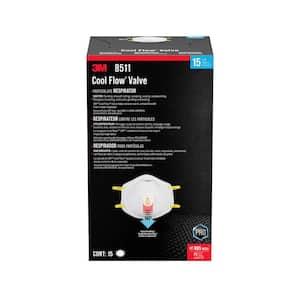 HDX N95 Disposable Respirator Valve Box (15-Pack) H950V - The Home