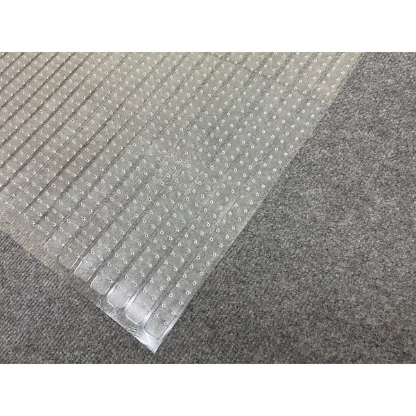 Vinyl Carpet Protector Runner Mat, Clear Vinyl Floor Runner