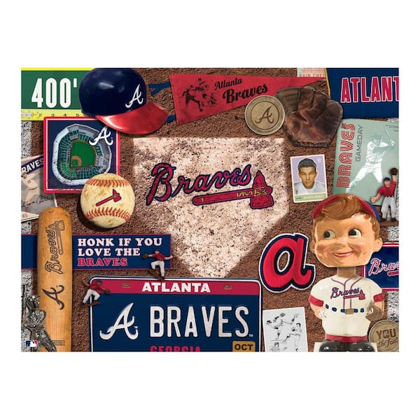 Atlanta Braves™ - Wooden Puzzle – Iconic Puzzles