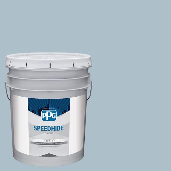 SPEEDHIDE 5 gal. PPG1153-4 Chambray Ultra Flat Interior Paint