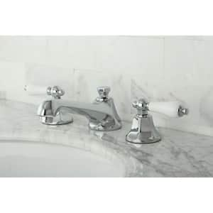 Metropolitan 8 in. Widespread 2-Handle Bathroom Faucet in Chrome