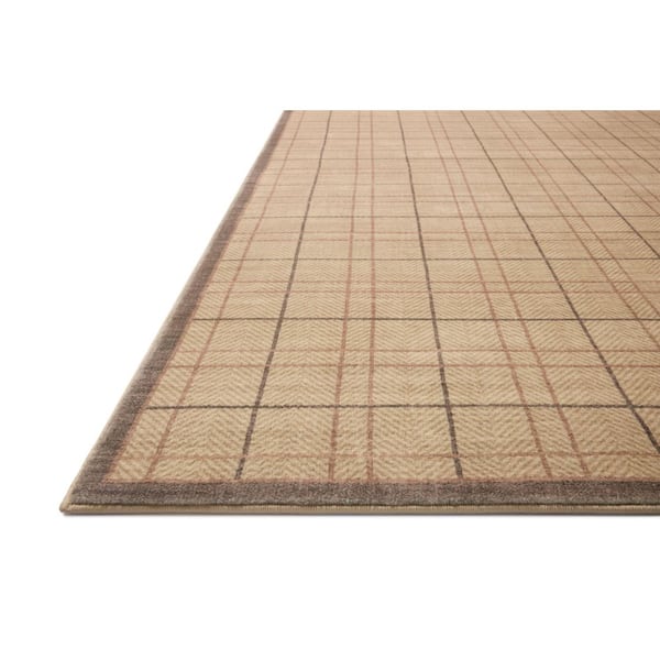 Chris Loves Julia Bobby Sand / Bark 11 ft. 6 in. x 14 ft. 6 in. CloudPile Area Rug