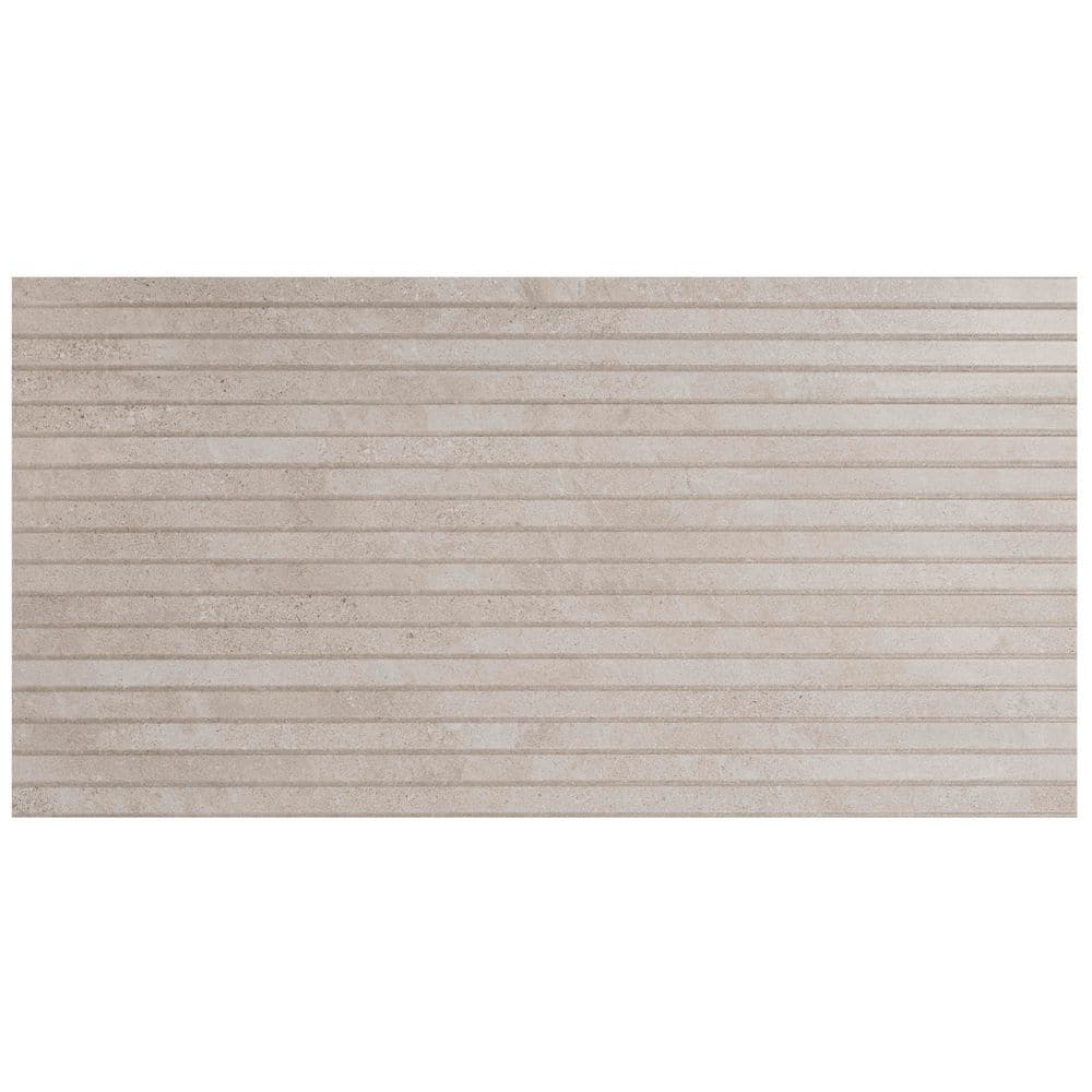 Lustro Ribbon Beige 4 in. x 0.39 in. Matte Porcelain Floor and Wall Tile Sample price history on PriceWatchPro