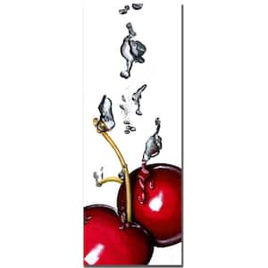 Unframed Cherry Splash II by Roderick Stevens Art Print 2 in. x 32 in.