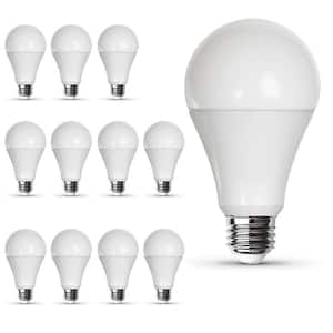 150-Watt Equivalent A21 Dimmable General Purpose E26 Medium Base LED Light Bulb in Bright White (3000K) (12-Pack)