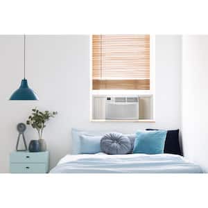 6,000 BTU 115V Window Air Conditioner Cools 250 Sq. Ft. with Remote Control, Sleep Mode and Auto-Restart in White