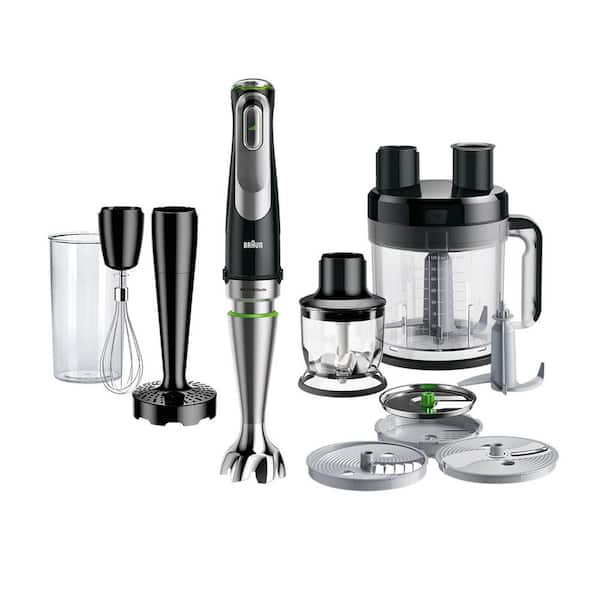 Braun MultiQuick MQ9199XL Smart Speed SS Black Immersion Blender Plus Food Processor with "Imode" Technology