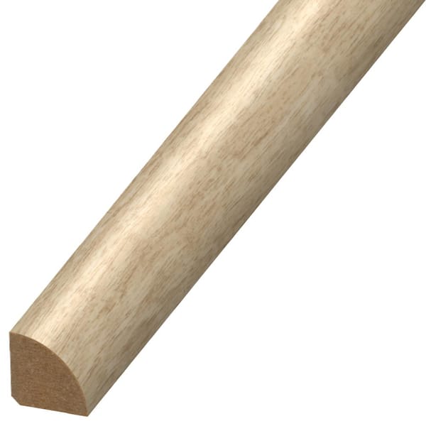 DuraDecor Classy Chic Fancy Fawn 0.75 in. T x 0.75 in. W x 94 in. L Quarter Round Molding