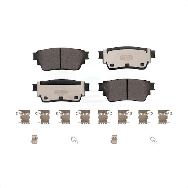 TEC Rear Ceramic Disc Brake Pads For Nissan Rogue Kicks Mitsubishi Outlander Altima