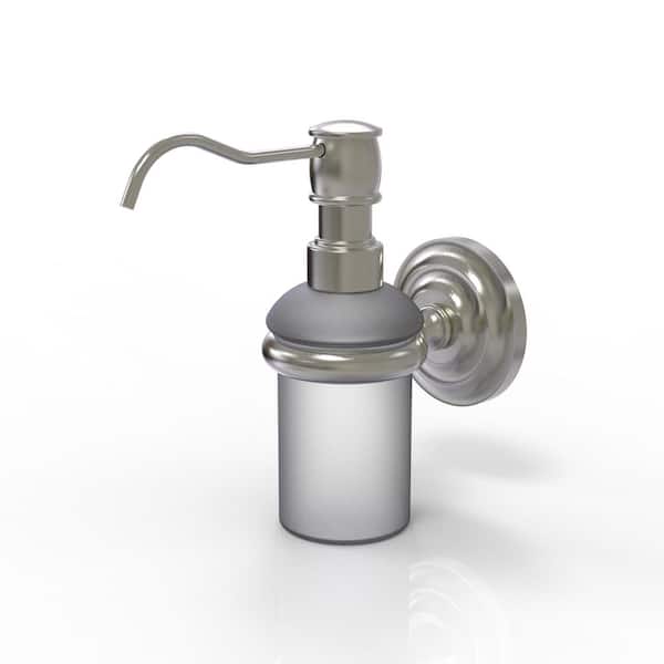 Prestige Que New Collection Wall Mounted Soap/Lotion/Antibacterial Dispenser in Satin Nickel