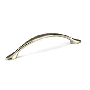 Laurelton Collection 5 1/16 in. (128 mm) Brushed Nickel Traditional Cabinet Arch Pull