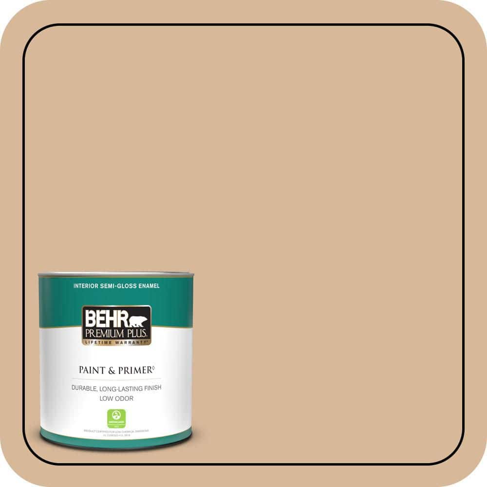 1 qt. #S260-3 Dusty Gold Semi-Gloss Enamel Low Odor Interior Paint & Primer price history on PriceWatchPro