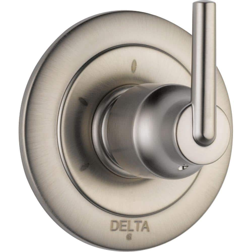 Delta Trinsic 1-Handle Wall-Mount 3-Function Diverter Valve Trim Kit in  Stainless (Valve Not Included) T11859-SS - The Home Depot