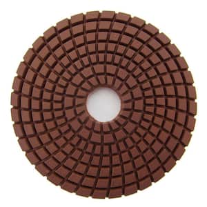 4 in. #200 Grit Wet Diamond Polishing Pad for Stone