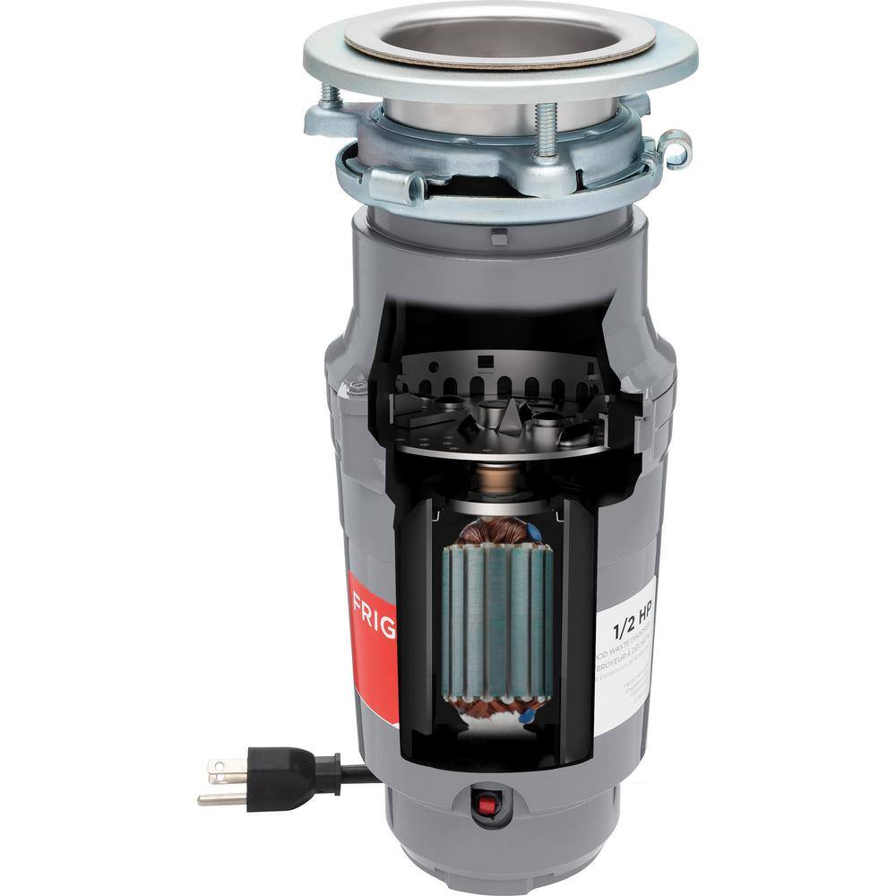 Frigidaire 1/2 HP Continuous Feed Corded Garbage Disposal