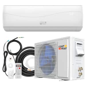 17 SEER2 12,000 BTU 1 Ton Ductless Mini Split Air Conditioner with Heat Pump 208/230V