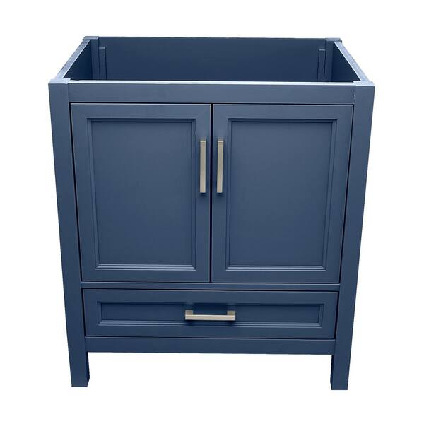 Ella Nevado 31 in. W x 22 in. D Bathroom Vanity in Navy Blue