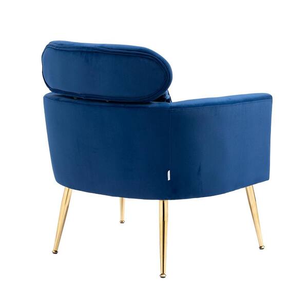 navy dressing chair