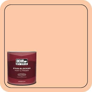 1 qt. #250C-3 Fresco Cream Extra Durable Flat Interior Paint & Primer