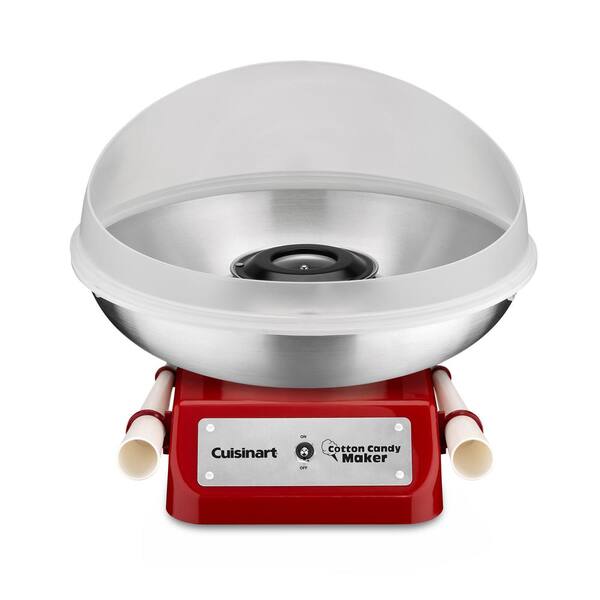 Cuisinart Red Cotton Candy Machine with 8 Cotton Candy Cones