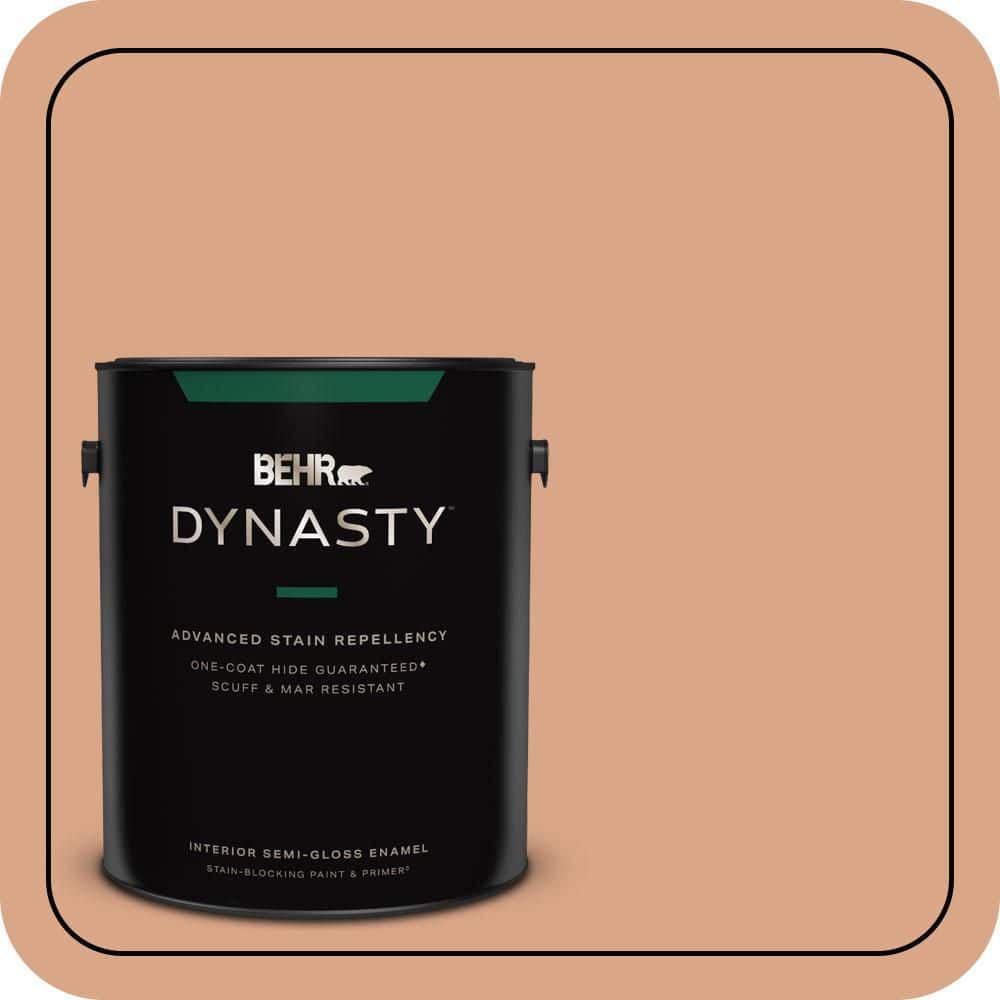 1 gal. #PPU3-10 Nairobi Dusk One-Coat Hide Semi-Gloss Enamel Interior Stain-Blocking Paint & Primer price history on PriceWatchPro