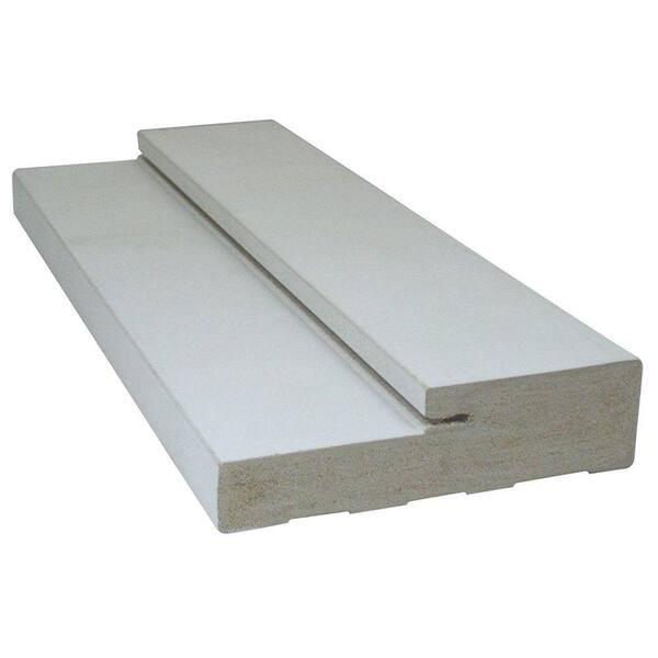 MMI Door - 64 in. x 80 in. Primed Right-Hand/Inswing Fiberglass 1 Lite Clear Glass Center-Hinged Patio Door with Sliding Screen