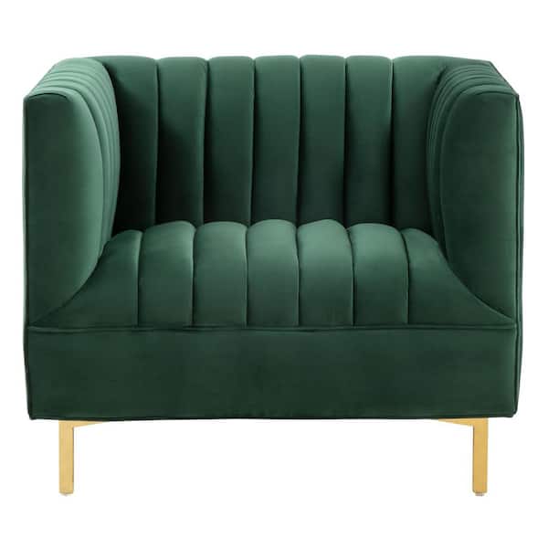 SAFAVIEH Doris Forest Green Accent Chair
