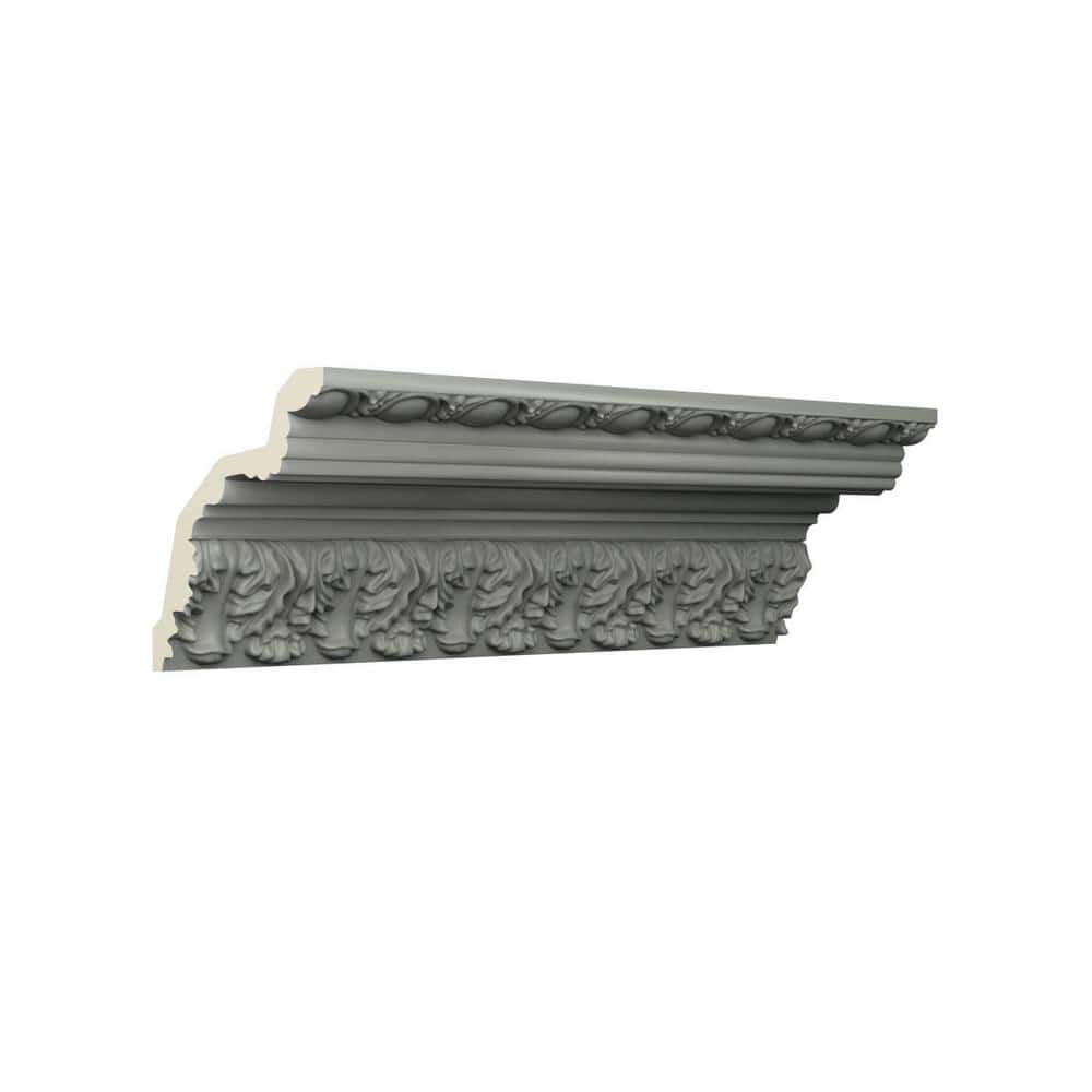 Leia 96" Gray Polyurethane Crown Moulding
