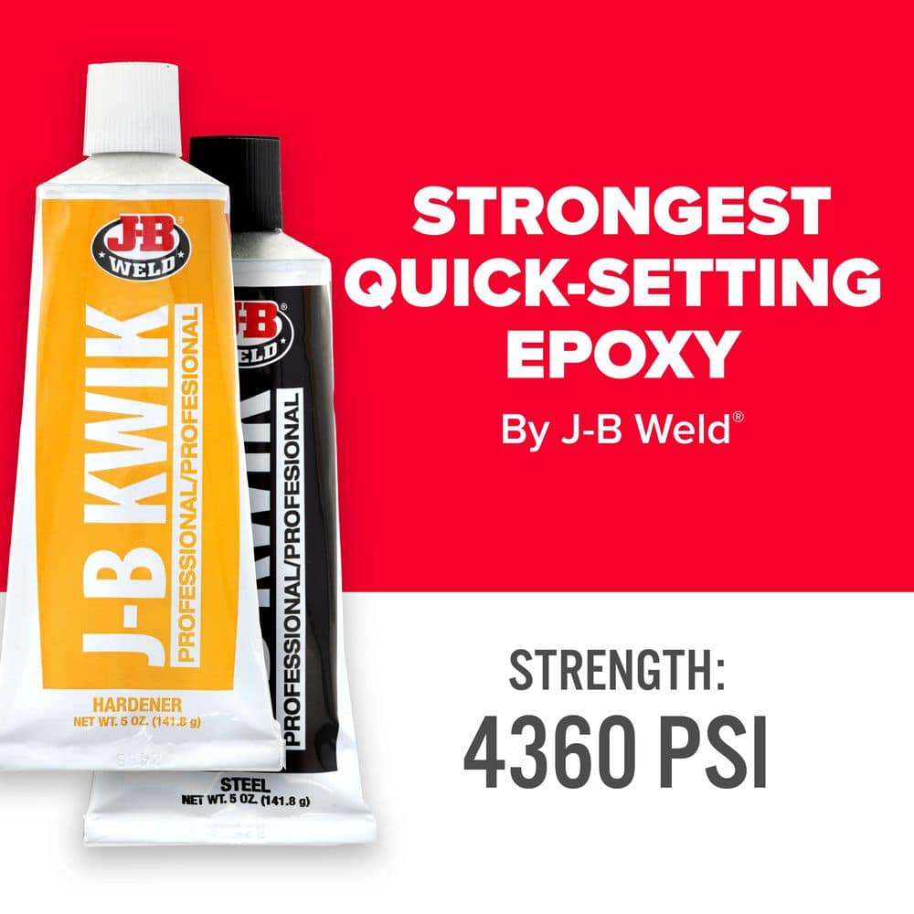 J-B Weld 10 oz. Kwik Pro Epoxy 8271 - The Home Depot