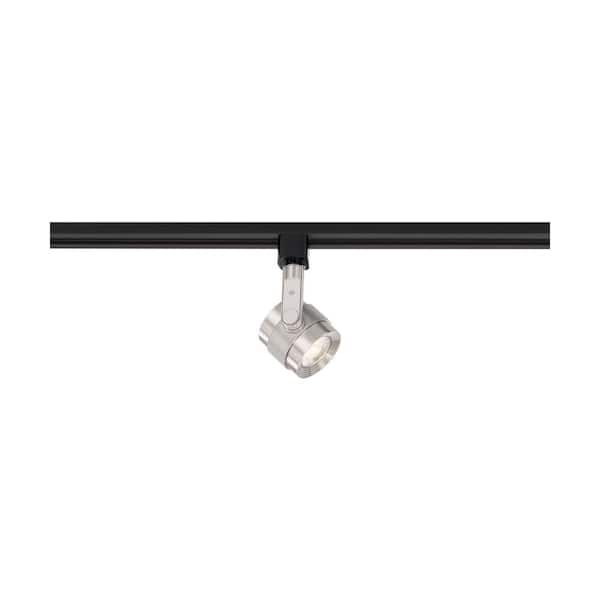Brushed Nickel Integrated LED Linear Track Step Head 36° Beam Angle