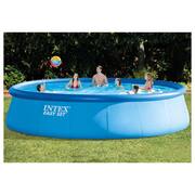 18 ft. x 48 in. Round Inflatable Above Ground Swimming Pool with Ladder, Pump and Cover