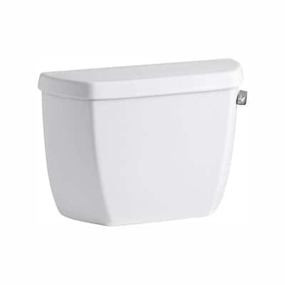 Glacier Bay SuperClean 1.28GPF Single Flush Toilet Tank only in Biscuit  N2442T-BISC - The Home Depot