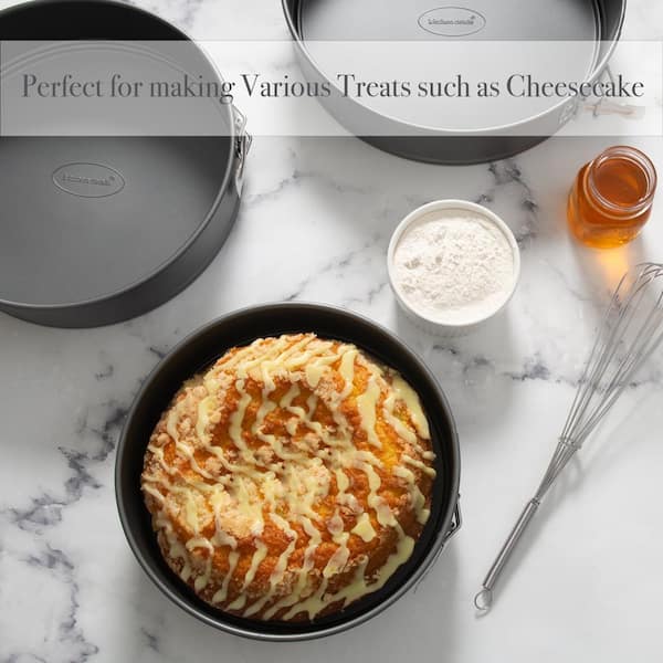 3Pcs/Set Square Springform Pan 9 Inch Nonstick - Cheesecake Pan
