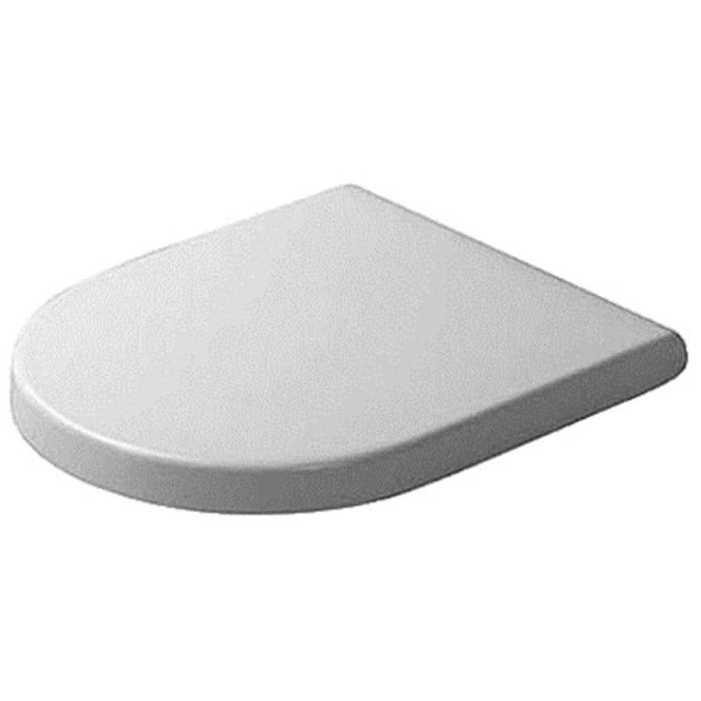 EAN 4021534224171 product image for Starck 3 Elongated Closed Front Toilet Seat in White | upcitemdb.com