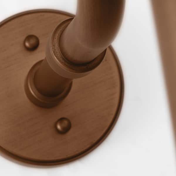 Generation Lighting - Barn Light 13.5 in. H Natural Copper Outdoor Hardwired Large StoneStrong Wall Lantern Sconce with Bulbs Included