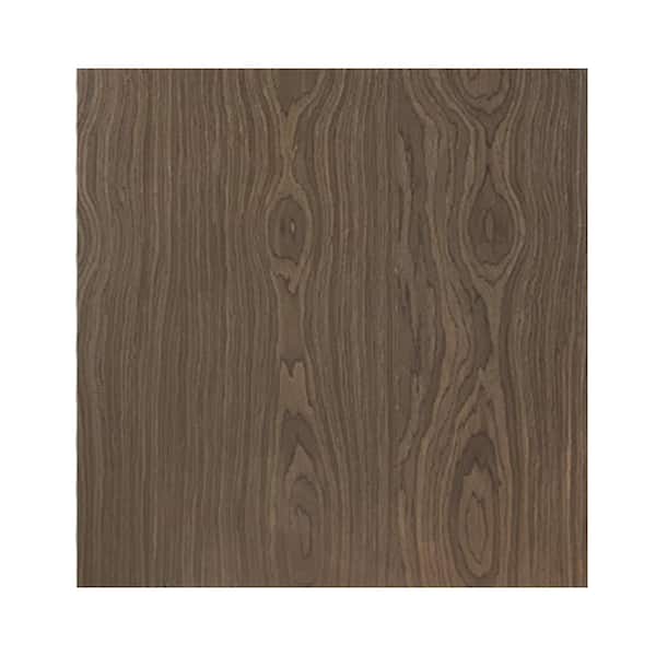 1/4 in. x 12 in. x 2 ft. Square Edge Walnut Finished Veneer MDF Boards (1-Pieces)
