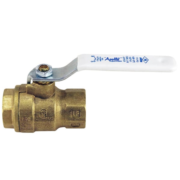 Apollo 3/4 in. x 3/4 in. Forged Brass FIP x FIP Full Port Threaded Ball Valve