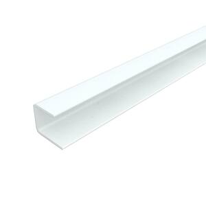 4 ft. White Aluminum Edge Profile (2-Pieces)