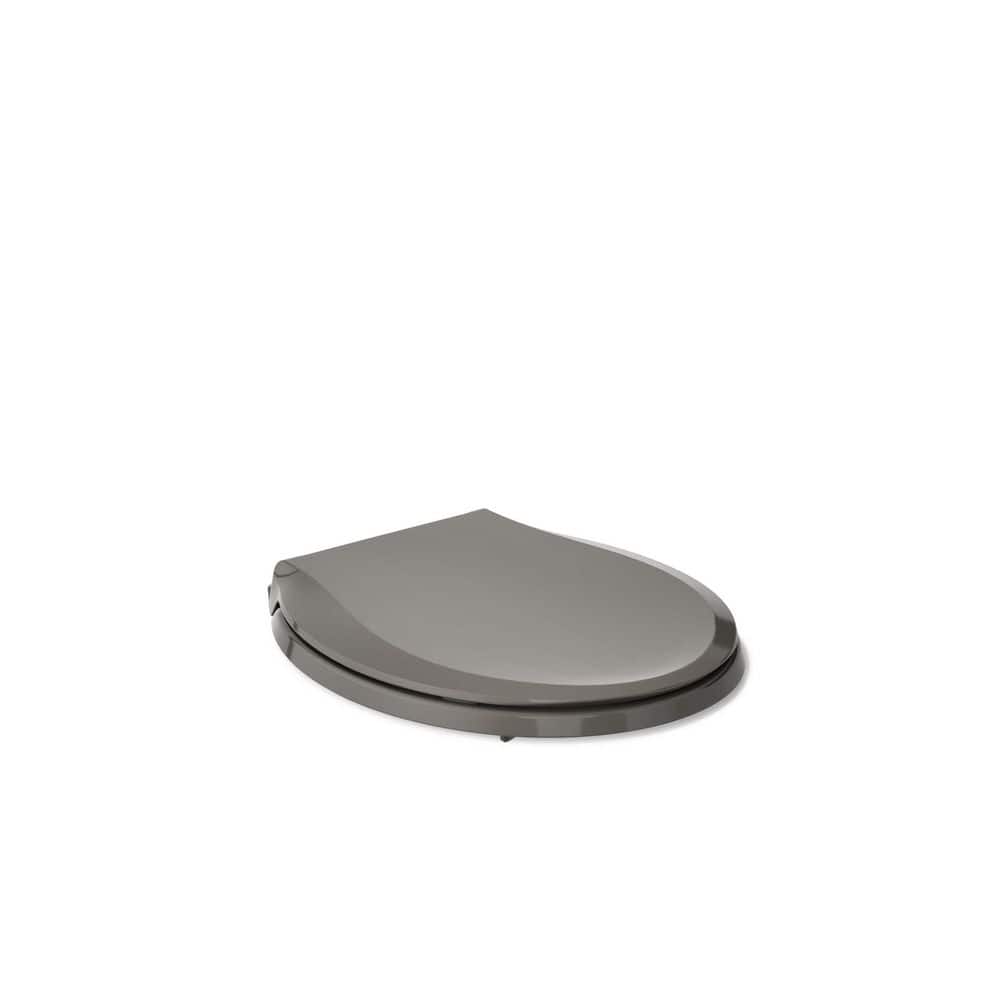 Cashmere Round-Front Toilet Seat with Quiet-Close Lid