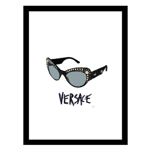 VENICE BEACH Collections Fashion Glam Designer Sunglasses by Fairchild Paris 1-Piece Framed Graphic Print Abstract Poster Art Print 18 in.x14 in.